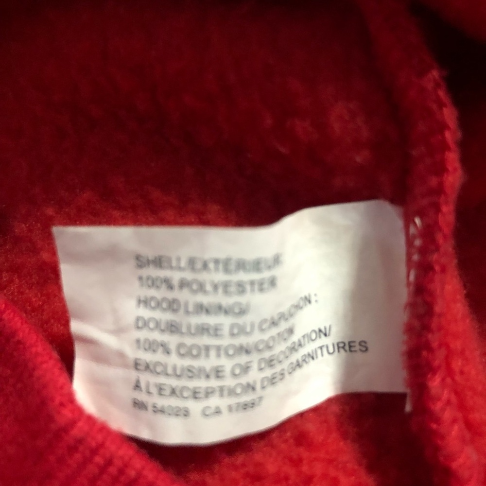 Baby GAP Boys Red Hoodie - Picture 7 of 7
